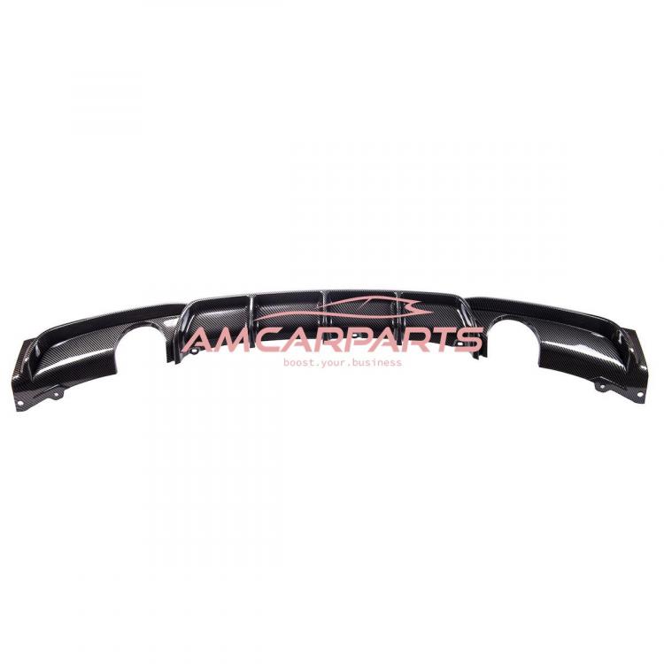 Preview: Upgrade Sport Design Heck Diffusor passend für BMW 3er F30 / F31 Limousine / Touring 11-18 Carbon-Optik