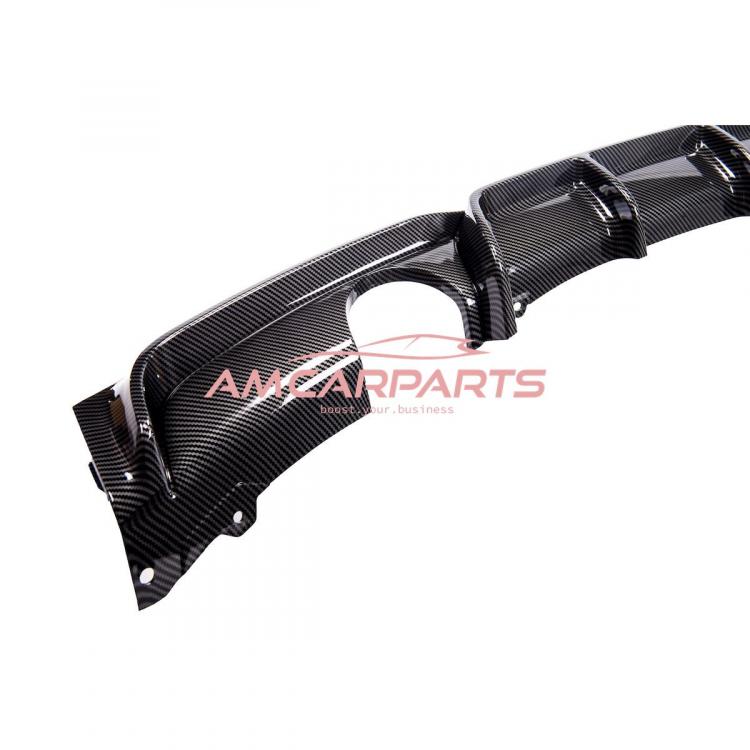 Preview: Upgrade Sport Design Heck Diffusor passend für BMW 3er F30 / F31 Limousine / Touring 11-18 Carbon-Optik