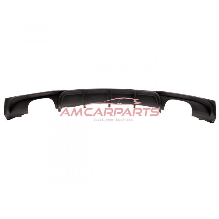 Preview: Upgrade Sport Design Heck Diffusor passend für BMW 3er F30 / F31 Limousine / Touring 11-18 Matt schwarz