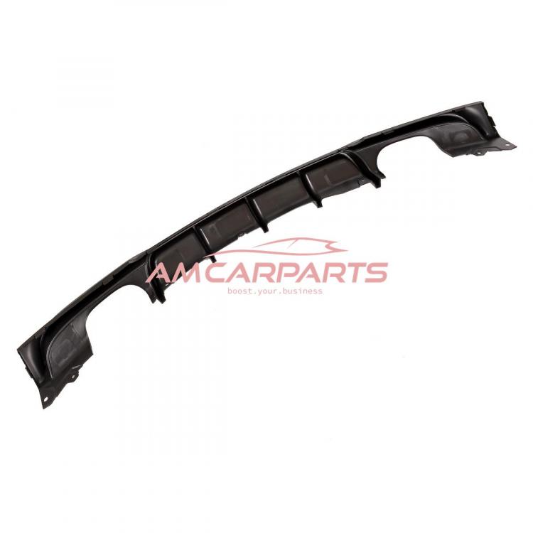 Preview: Upgrade Sport Design Heck Diffusor passend für BMW 3er F30 / F31 Limousine / Touring 11-18 Matt schwarz