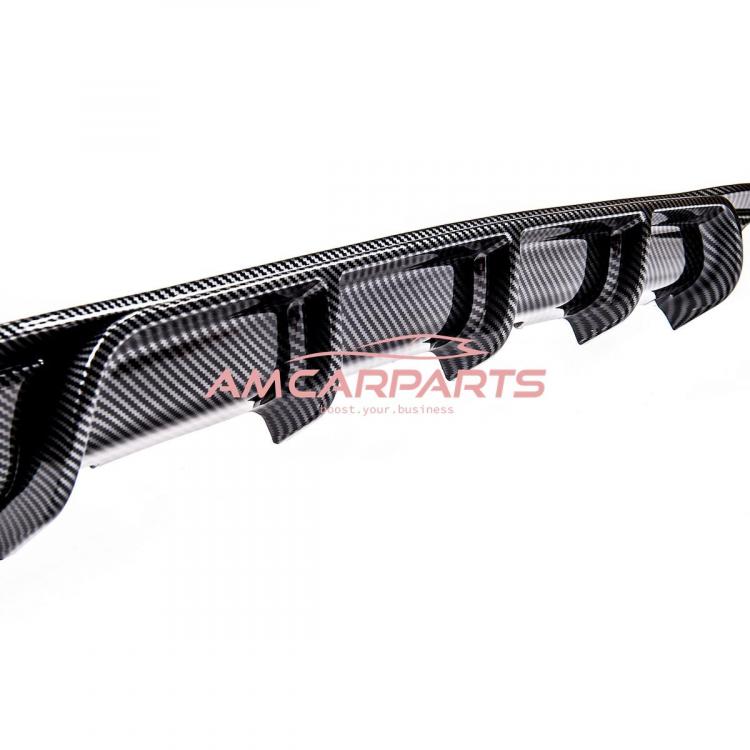 Preview: Upgrade Sport Design Heck Diffusor passend für BMW 3er F30 / F31 Limousine / Touring 11-18 Carbon-Optik