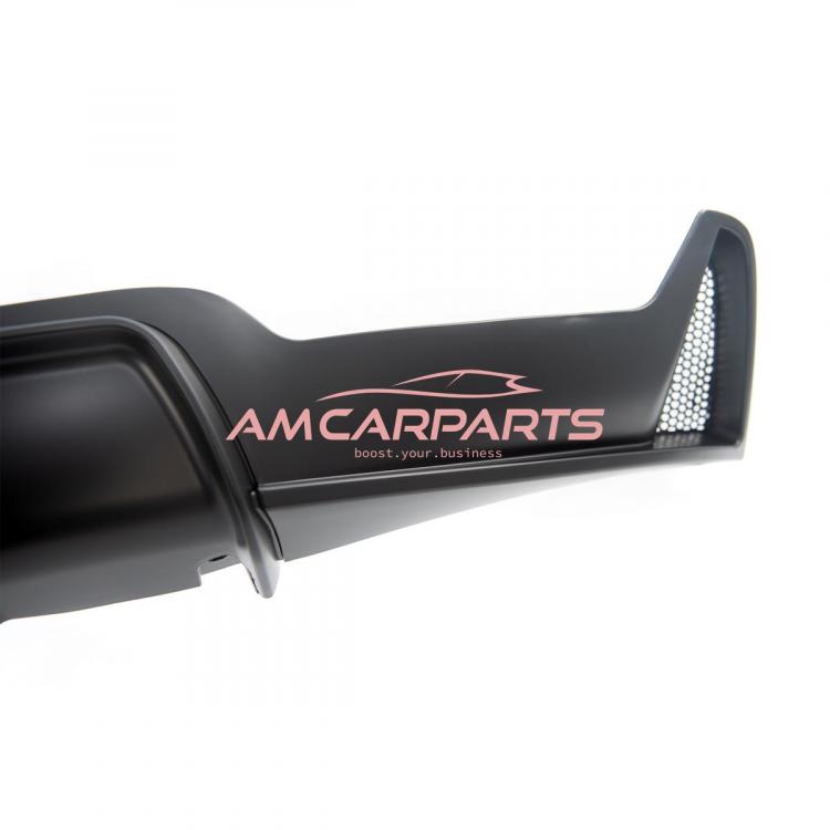 Preview: Upgrade Sport Design Heck Diffusor passend für BMW 4er F32 / F33 / F36 Coupe / Cabrio 13-20 Matt schwarz