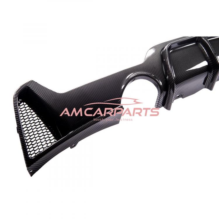 Preview: Upgrade Sport Design Heck Diffusor passend für BMW 4er F32 / F33 / F36 Coupe / Cabrio 13+ Carbon-Optik