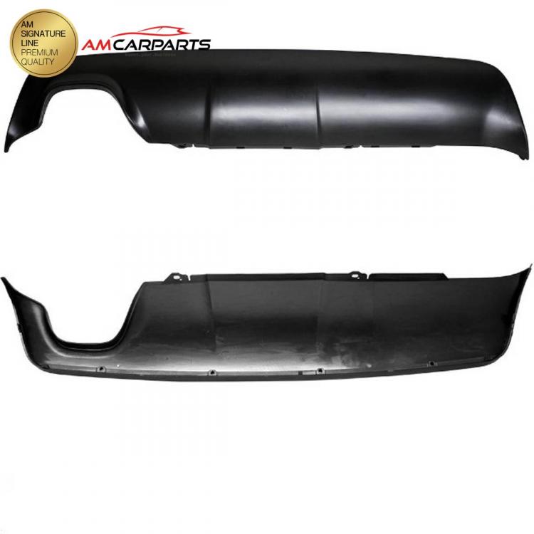 Preview: Upgrade Sport Design Heck Diffusor passend für BMW 5er E60 / E61 Limousine / Touring 03-10 Matt schwarz
