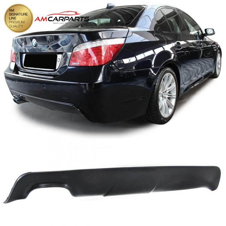 Preview: Upgrade Sport Design Heck Diffusor passend für BMW 5er E60 / E61 Limousine / Touring 03-10 Matt schwarz