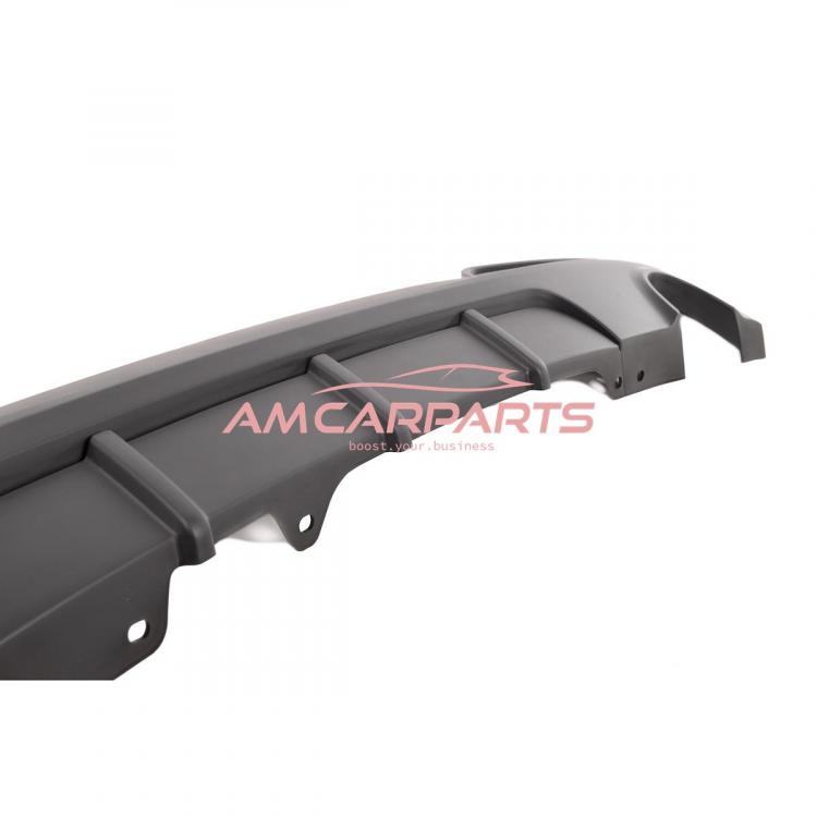 Preview: Upgrade Sport Design Heck Diffusor passend für BMW 5er F10 / F11 Limousine / Touring 09-16 Matt schwarz
