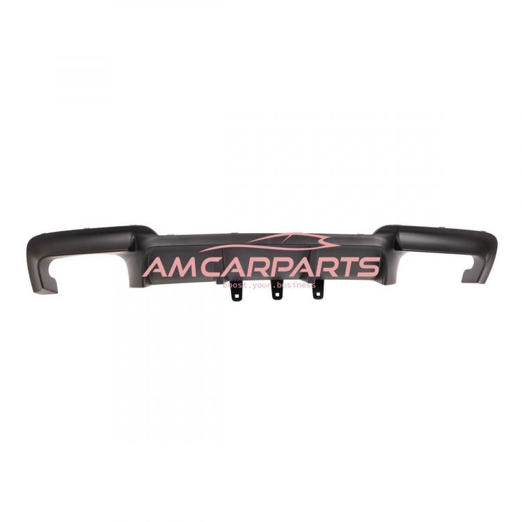 Upgrade Sport Design Heck Diffusor passend für BMW 5er F10 / F11 Limousine / Touring 09-16 Matt schwarz