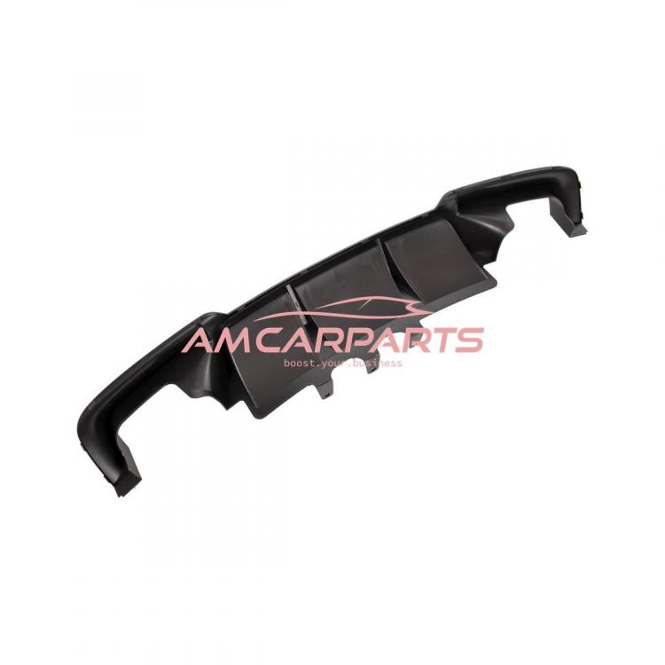 Upgrade Sport Design Heck Diffusor passend für BMW 5er F10 / F11 Limousine / Touring 09-16 Matt schwarz