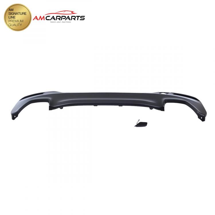Preview: Upgrade Sport Design Heck Diffusor passend für BMW 5er G30 / G31 Vor-Facelift Limousine / Touring 16-20 Matt schwarz