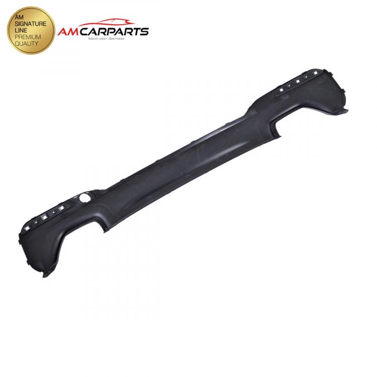 Upgrade Sport Design Heck Diffusor passend für BMW 5er G30 / G31 Vor-Facelift Limousine / Touring 16-20 Matt schwarz