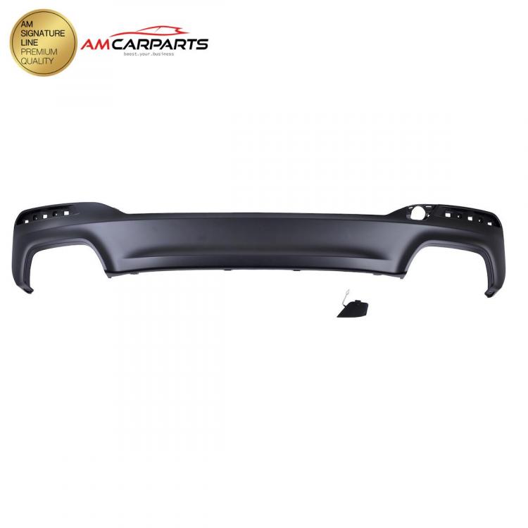 Preview: Upgrade Sport Design Heck Diffusor passend für BMW 5er G30 / G31 Vor-Facelift Limousine / Touring 16-20 Matt schwarz