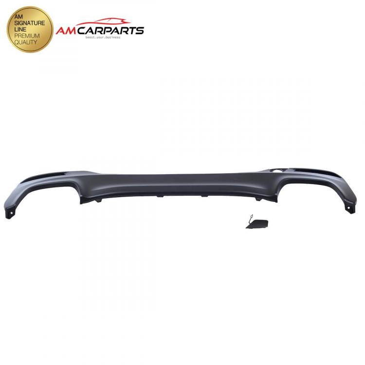 Preview: Upgrade Sport Design Heck Diffusor passend für BMW 5er G30 / G31 Vor-Facelift Limousine / Touring 16-20 Matt schwarz