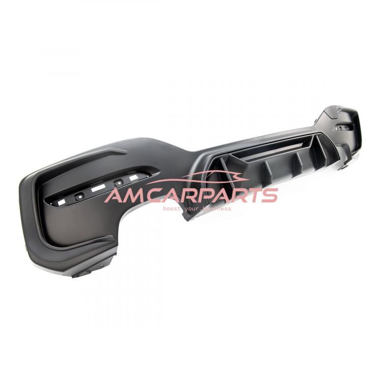 Preview: Upgrade Sport Design Heck Diffusor passend für BMW 1er F20 / F21 Facelift 15-19 Matt schwarz