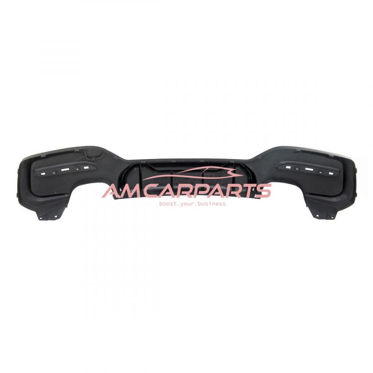 Upgrade Sport Design Heck Diffusor passend für BMW 1er F20 / F21 Facelift 15-19 Matt schwarz