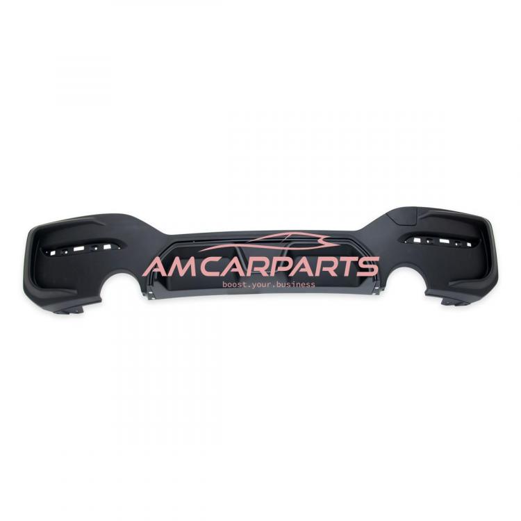 Upgrade Sport Design Heck Diffusor passend für BMW 1er F20 / F21 Facelift 15-19 Matt schwarz