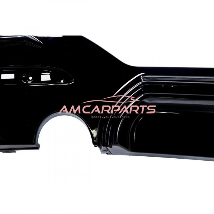 Upgrade Sport Design Heck Diffusor passend für BMW 1er F20 / F21 Facelift 15-19 Hochglanz schwarz