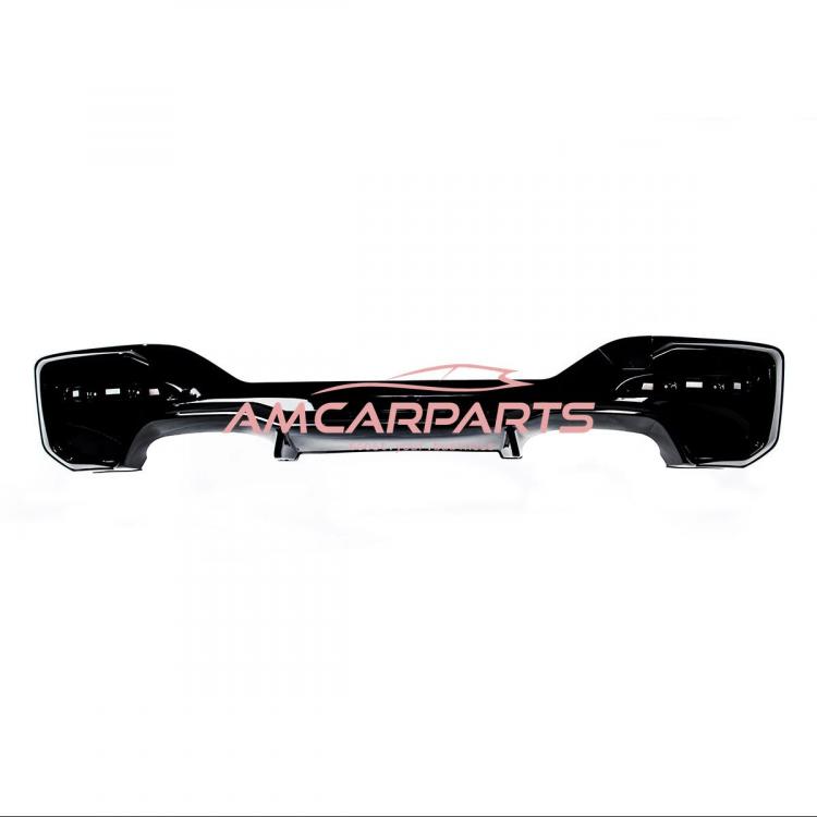 Preview: Upgrade Sport Design Heck Diffusor passend für BMW 1er F20 / F21 Facelift 15-19 Hochglanz schwarz