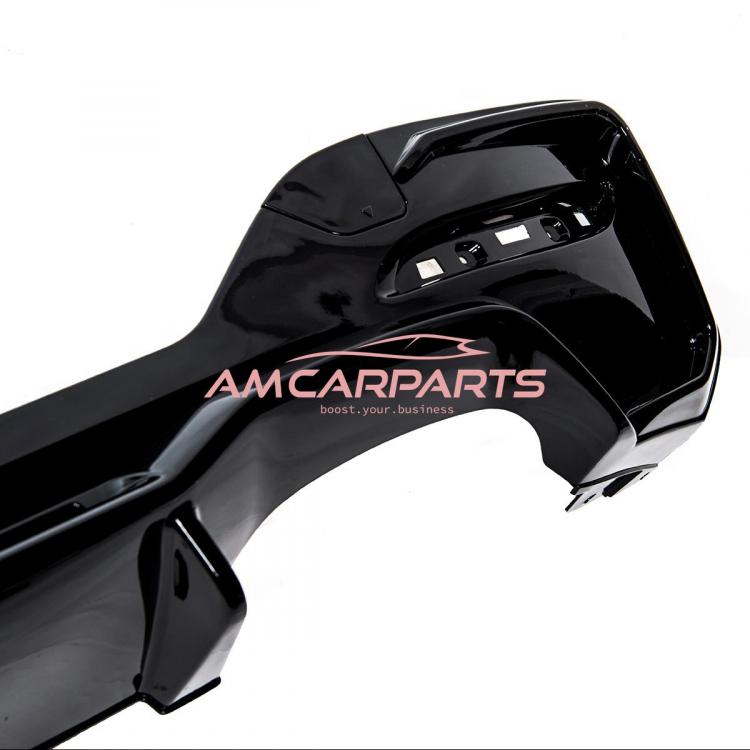 Preview: Upgrade Sport Design Heck Diffusor passend für BMW 1er F20 / F21 Facelift 15-19 Hochglanz schwarz