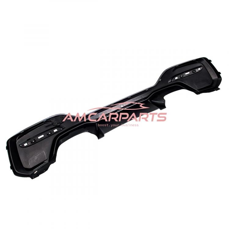 Upgrade Sport Design Heck Diffusor passend für BMW 1er F20 / F21 Facelift 15-19 Hochglanz schwarz