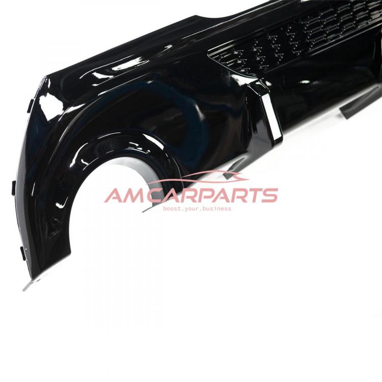Preview: Upgrade Sport Design Heck Diffusor passend für BMW 1er F40 19+ Hochglanz schwarz