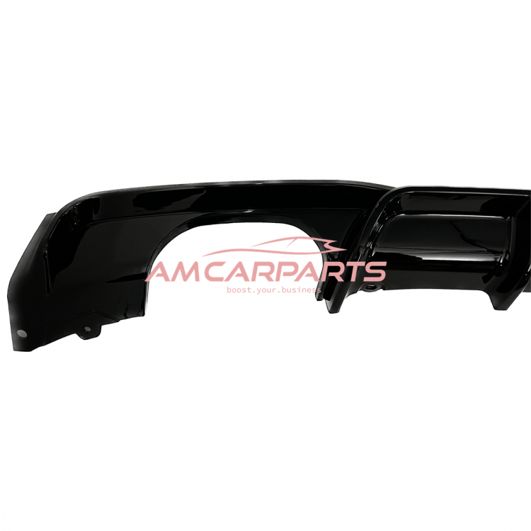 Preview: Upgrade Sport Design Heck Diffusor passend für BMW 3er F30 / F31 Limousine / Touring 11-18 Hochglanz schwarz
