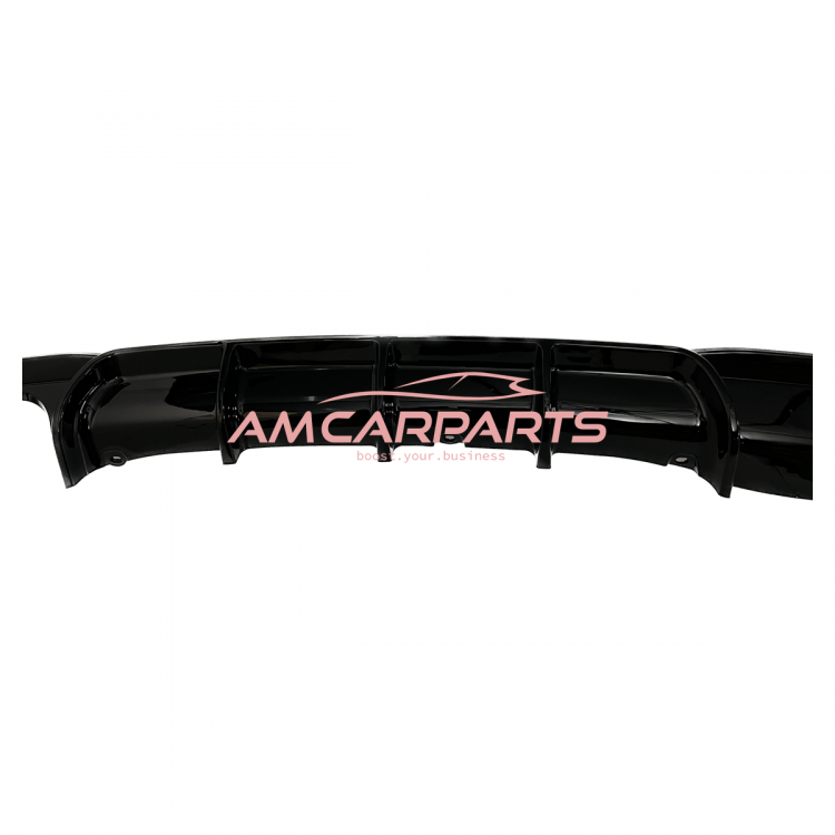 Preview: Upgrade Sport Design Heck Diffusor passend für BMW 3er F30 / F31 Limousine / Touring 11-18 Hochglanz schwarz