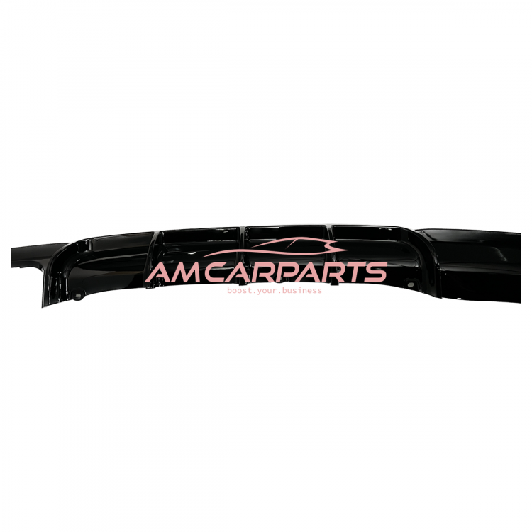 Upgrade Sport Design Heck Diffusor passend für BMW 3er F30 / F31 Limousine / Touring 11-18 Hochglanz schwarz