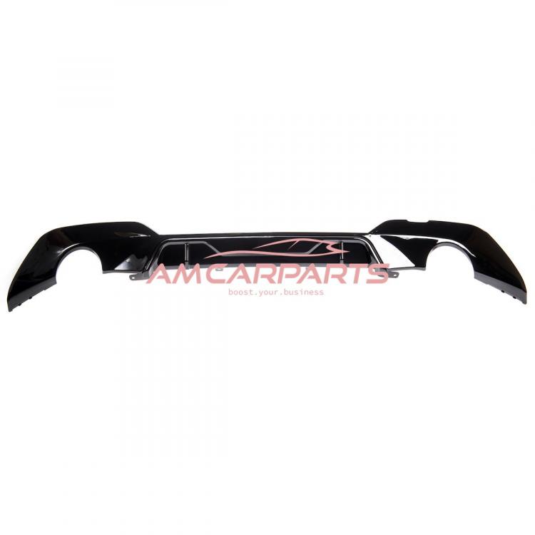 Preview: Upgrade Sport Design Heck Diffusor passend für BMW 3er G20 / G21 Limousine / Touring 19-22 Hochglanz schwarz