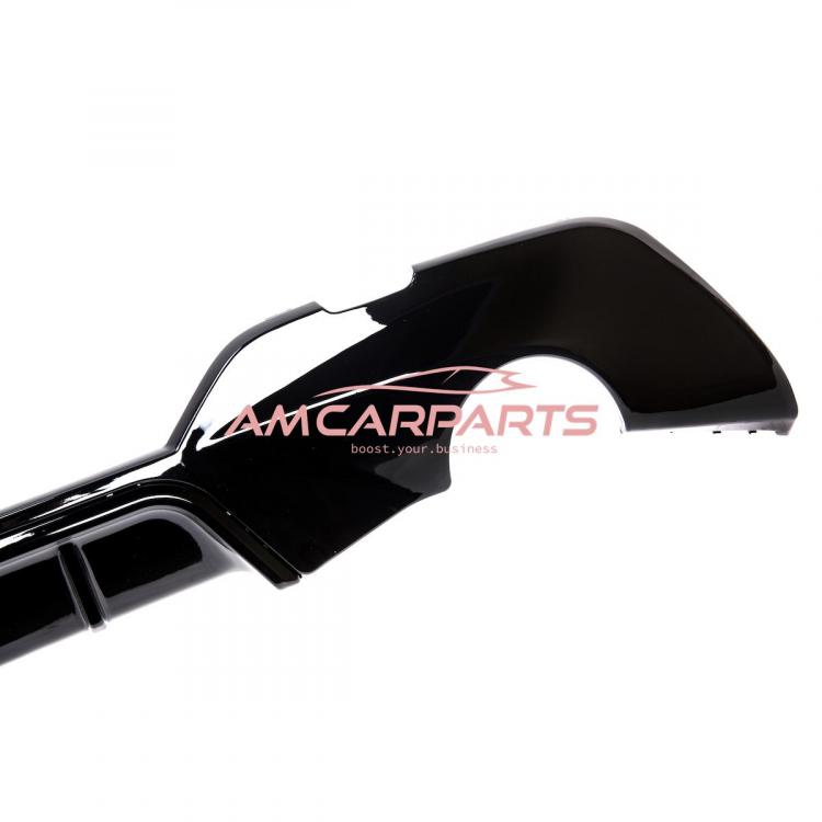 Preview: Upgrade Sport Design Heck Diffusor passend für BMW 3er G20 / G21 Limousine / Touring 19-22 Hochglanz schwarz