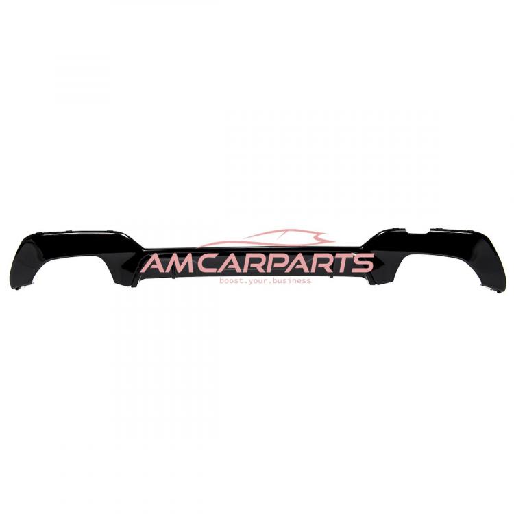 Upgrade Sport Design Heck Diffusor passend für BMW 3er G20 / G21 Limousine / Touring 19-22 Hochglanz schwarz