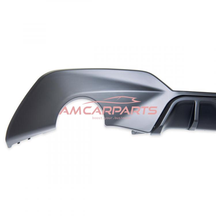 Preview: Upgrade Sport Design Heck Diffusor passend für BMW 3er G20 / G21 Vor-Facelift Limousine / Touring 18+ Matt schwarz