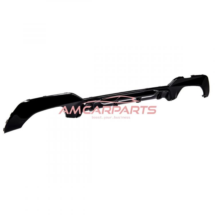 Preview: Upgrade Sport Design Heck Diffusor passend für BMW 3er G20 / G21 Vor-Facelift Limousine / Touring 18+ Hochglanz schwarz