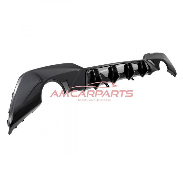 Preview: Upgrade Sport Design Heck Diffusor passend für BMW 3er G20 / G21 Vor-Facelift Limousine / Touring 19-22 Hochglanz schwarz