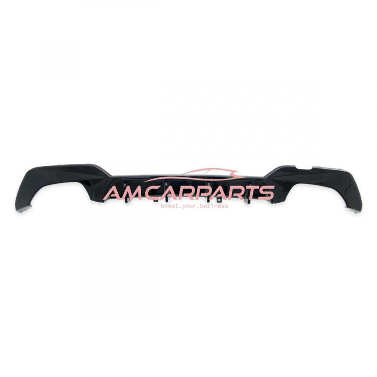 Preview: Upgrade Sport Design Heck Diffusor passend für BMW 3er G20 / G21 Vor-Facelift Limousine / Touring 18+ Hochglanz schwarz