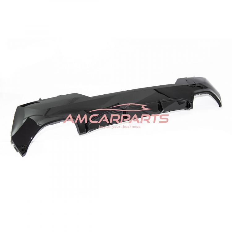 Preview: Upgrade Sport Design Heck Diffusor passend für BMW 4er G22 / G23 / G83 Coupe / Cabrio 20+ Hochglanz schwarz