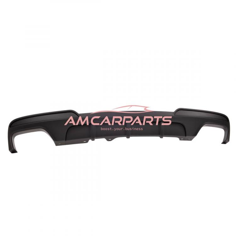 Upgrade Sport Design Heck Diffusor passend für BMW 5er F10 / F11 Limousine / Touring 09-16 Matt schwarz
