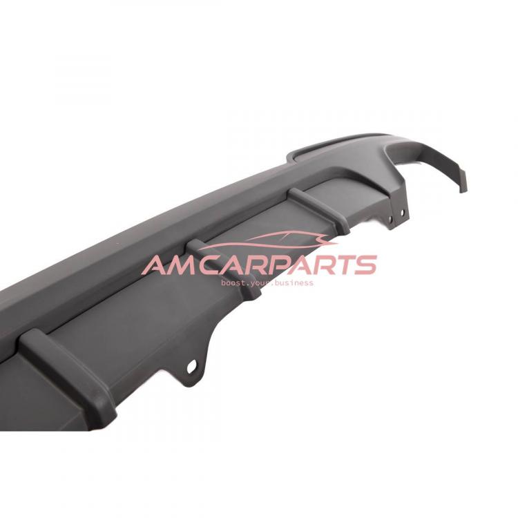 Upgrade Sport Design Heck Diffusor passend für BMW 5er F10 / F11 Limousine / Touring 09-16 Matt schwarz