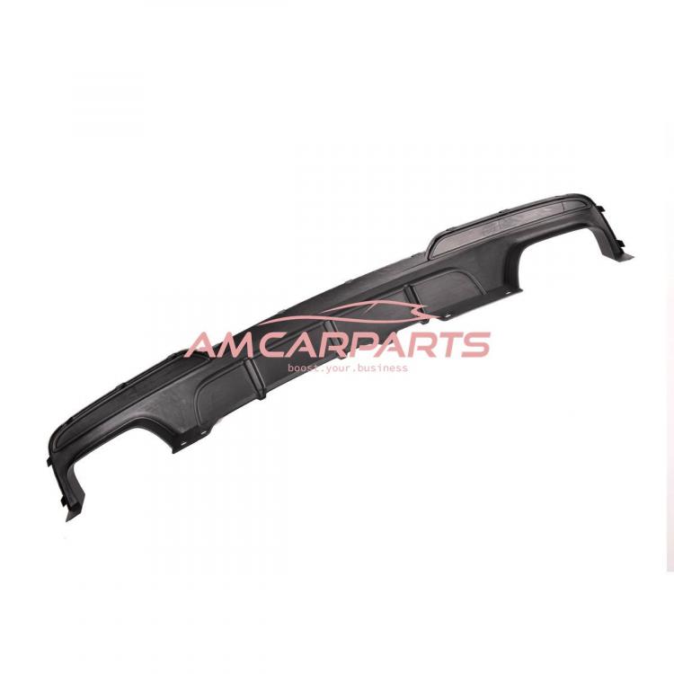 Upgrade Sport Design Heck Diffusor passend für BMW 5er F10 / F11 Limousine / Touring 09-16 Matt schwarz