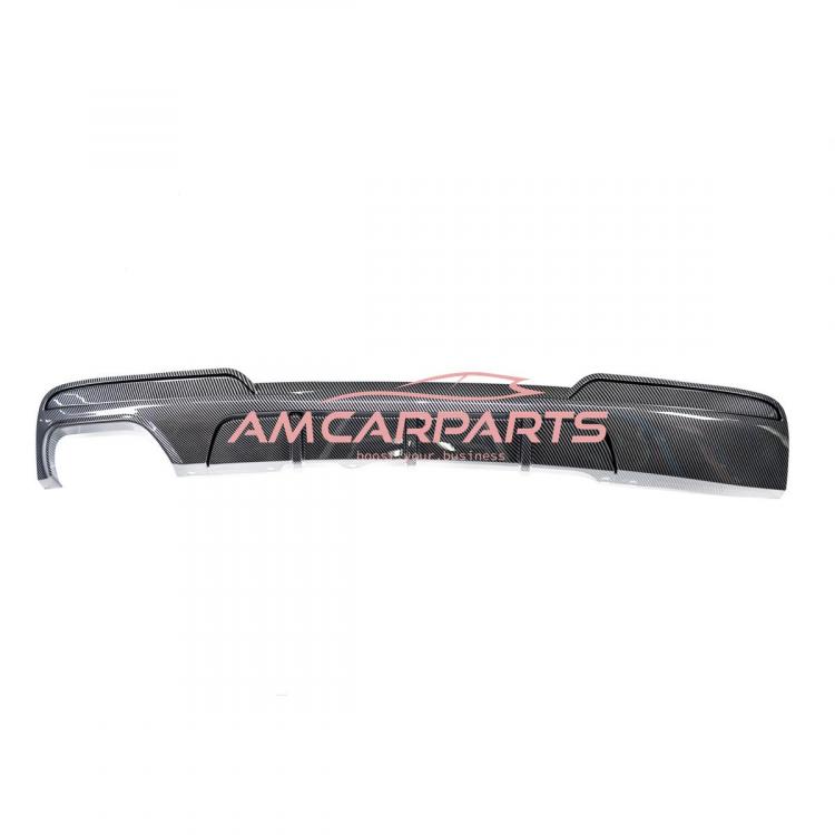Preview: Upgrade Sport Design Heck Diffusor passend für BMW 5er F10 / F11 Limousine / Touring 09-16 Carbon-Optik