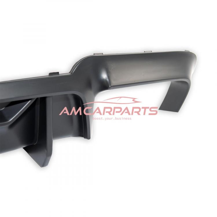Preview: Upgrade Sport Design Heck Diffusor passend für BMW 5er F10 / F11 Limousine / Touring 09-16 Matt schwarz