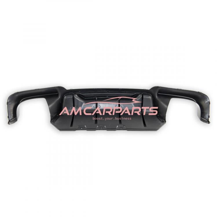 Upgrade Sport Design Heck Diffusor passend für BMW 5er F10 / F11 Limousine / Touring 09-16 Matt schwarz