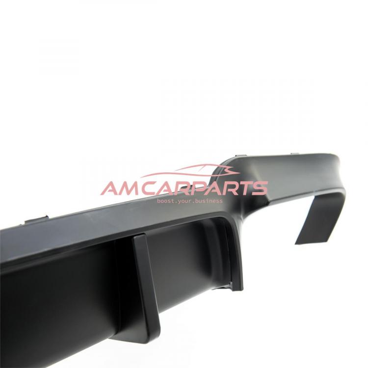 Upgrade Sport Design Heck Diffusor passend für BMW 5er F10 / F11 Limousine / Touring 09-16 Matt schwarz