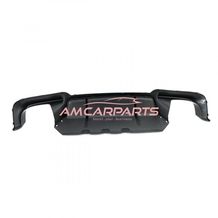 Upgrade Sport Design Heck Diffusor passend für BMW 5er F10 / F11 Limousine / Touring 09-16 Matt schwarz