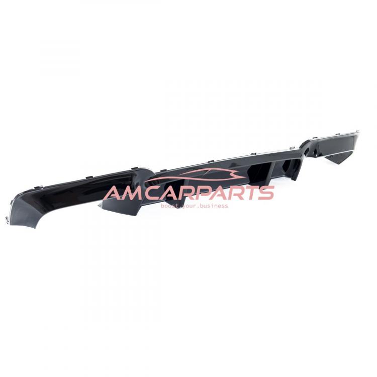 Preview: Upgrade Sport Design Heck Diffusor passend für BMW 5er F10 / F11 Limousine / Touring 09-16 Hochglanz schwarz