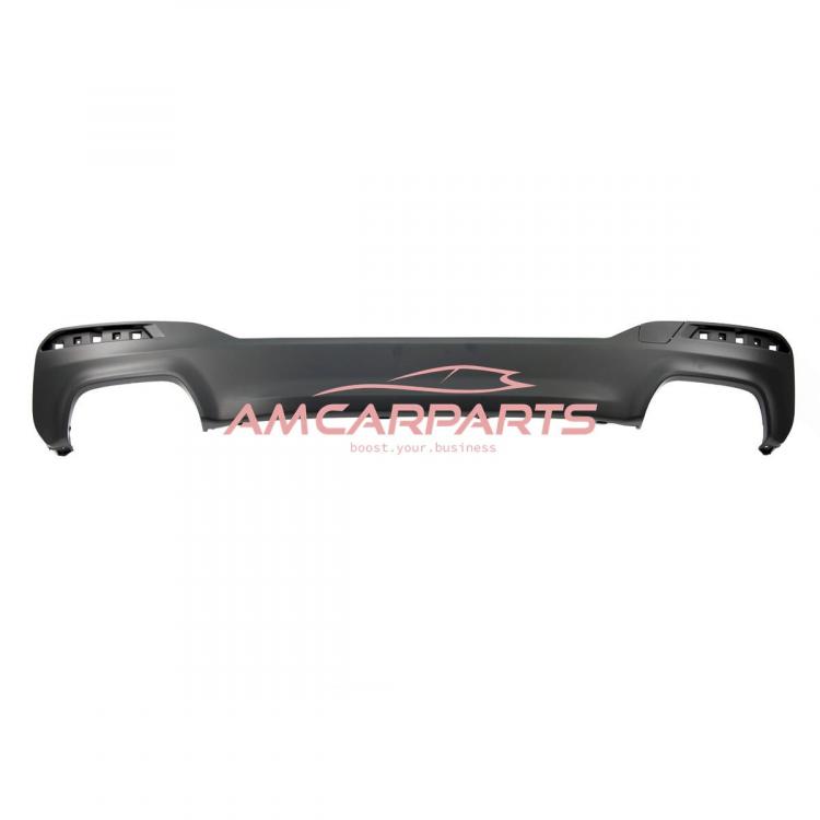 Preview: Upgrade Sport Design Heck Diffusor passend für BMW 5er G30 / G31 Limousine / Touring Vor-Facelift 16-20 Matt schwarz
