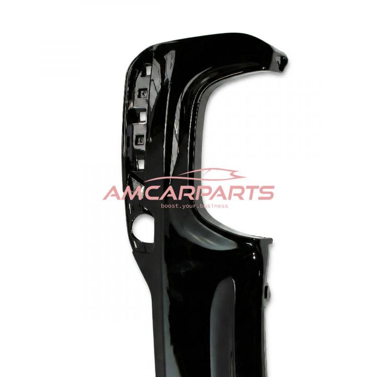 Preview: Upgrade Sport Design Heck Diffusor passend für BMW 5er G30 / G31 Limousine / Touring Vor-Facelift 16-20 Hochglanz schwarz