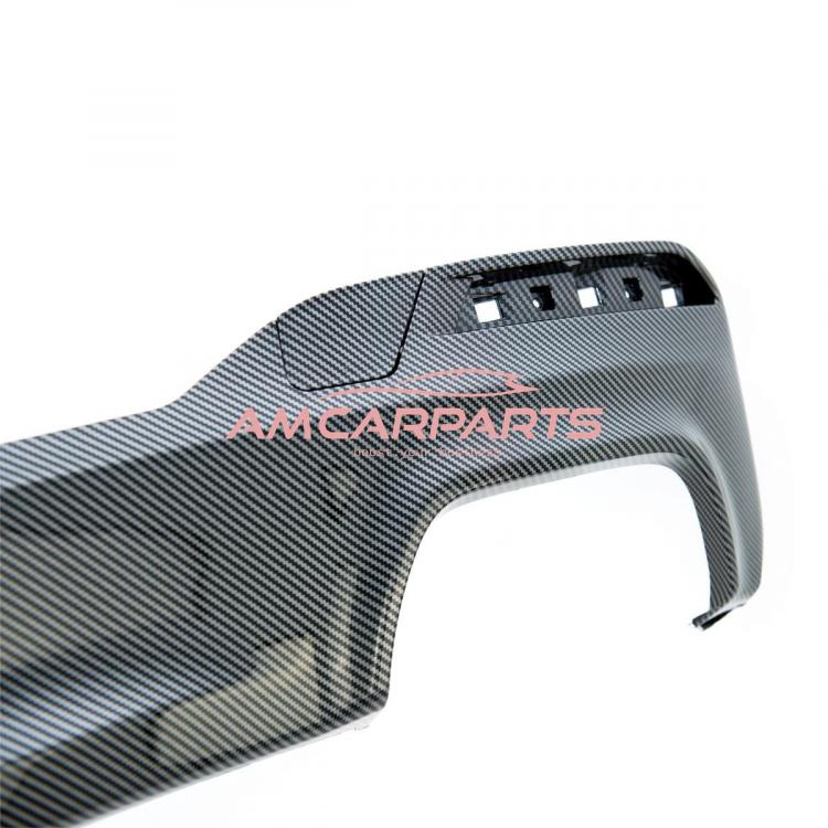 Preview: Upgrade Sport Design Heck Diffusor passend für BMW 5er G30 / G31 Limousine / Touring Vor-Facelift 16-20 Carbon-Optik