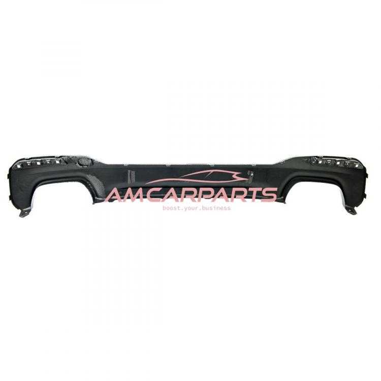 Upgrade Sport Design Heck Diffusor passend für BMW 5er G30 / G31 Limousine / Touring Vor-Facelift 16-20 Carbon-Optik