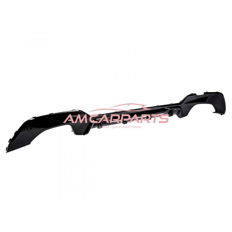 Preview: Upgrade Sport Design Heck Diffusor passend für BMW 3er G20 / G21 Limousine / Touring 18+ Hochglanz schwarz