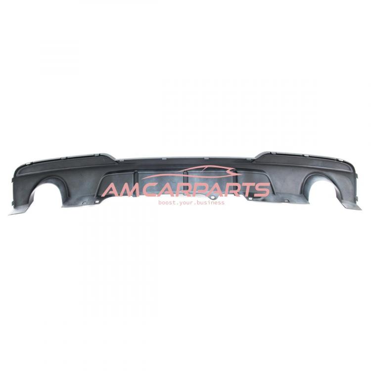 Preview: Upgrade Sport Design Heck Diffusor passend für BMW 5er F10 / F11 Limousine / Touring 09-16 Hochglanz schwarz